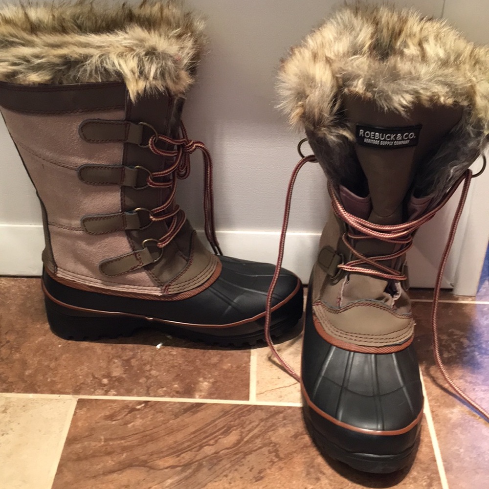 Never worn Roebuck and Co boots